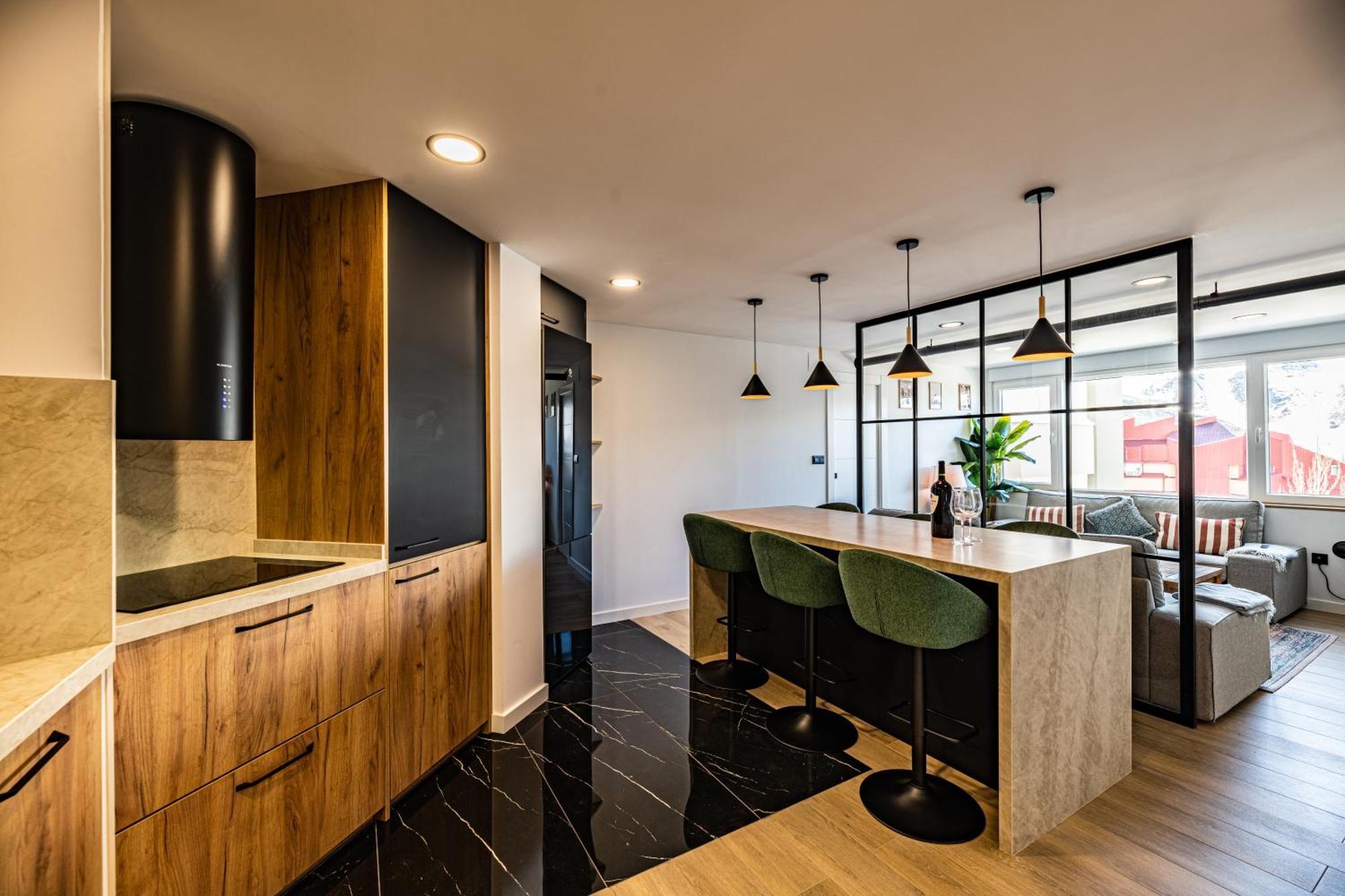 Luxury Refurnished Apartment With Private Parking Close To Ski Slopes Serra Nevada Exterior foto